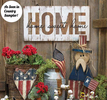 Home Sweet Home Sign - The Fox Decor